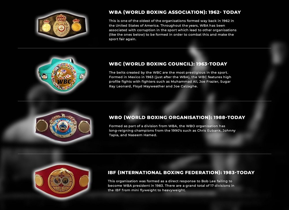 Boxing Titles Explained: How Do Championship Belts Work?