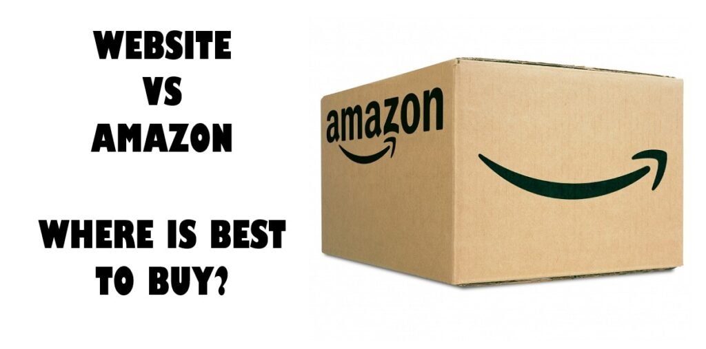 Website vs Amazon