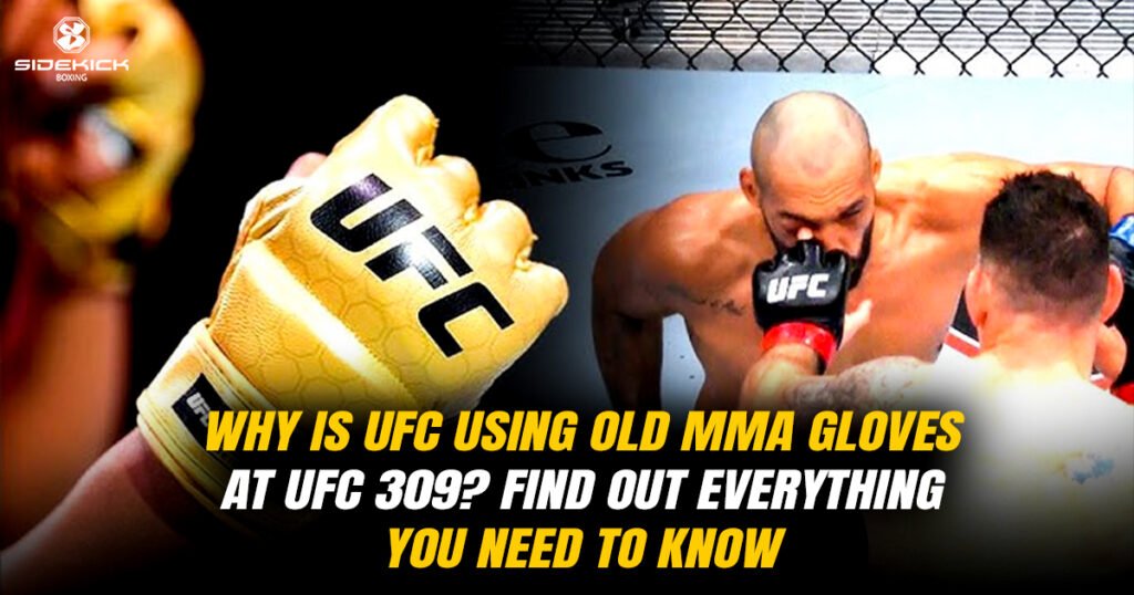 Why have UFC changed the MMA gloves back