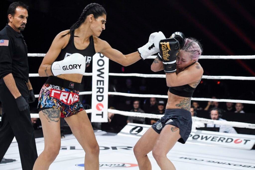 From delivering packages to throwing punches, Aline Pereira's journey to a full-time fighting career is one of determination and grit