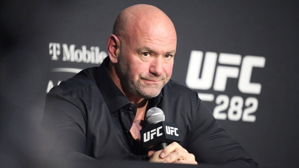 UFC President Dana White weighs in on controversy surrounding a fighter's comments about Hitler, citing free speech rights