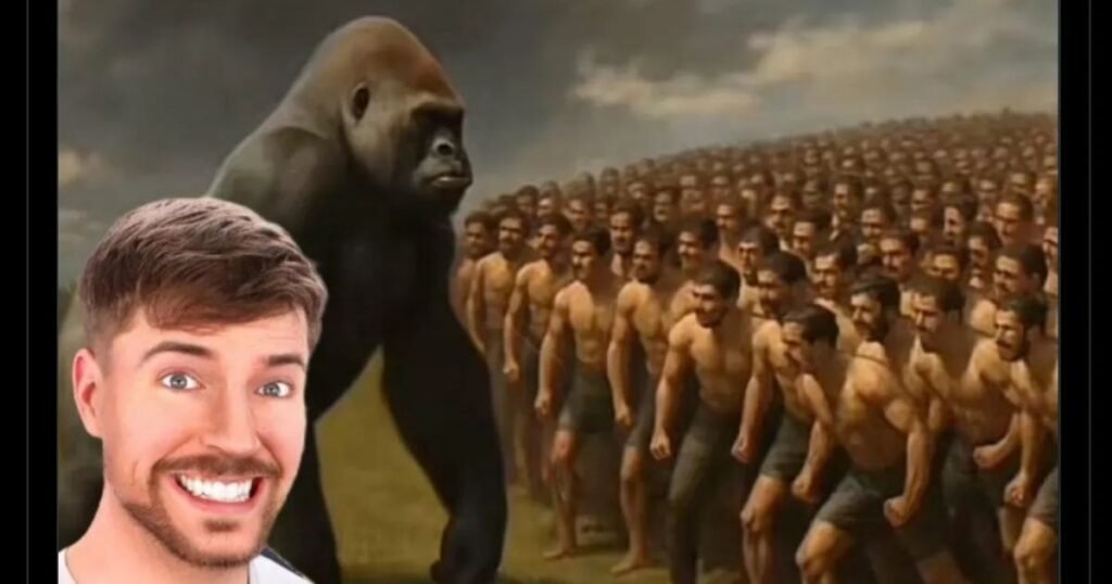 Can 100 Humans Beat a Gorilla?
