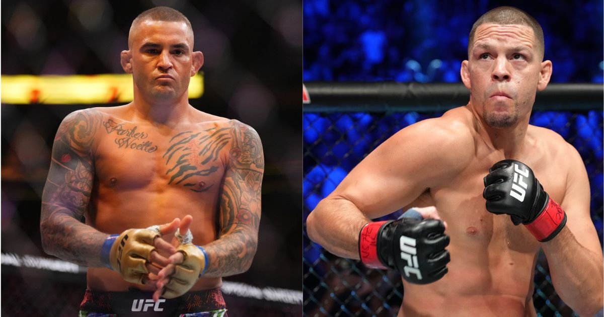 Dustin Poirier vs. Nate Diaz in boxing 