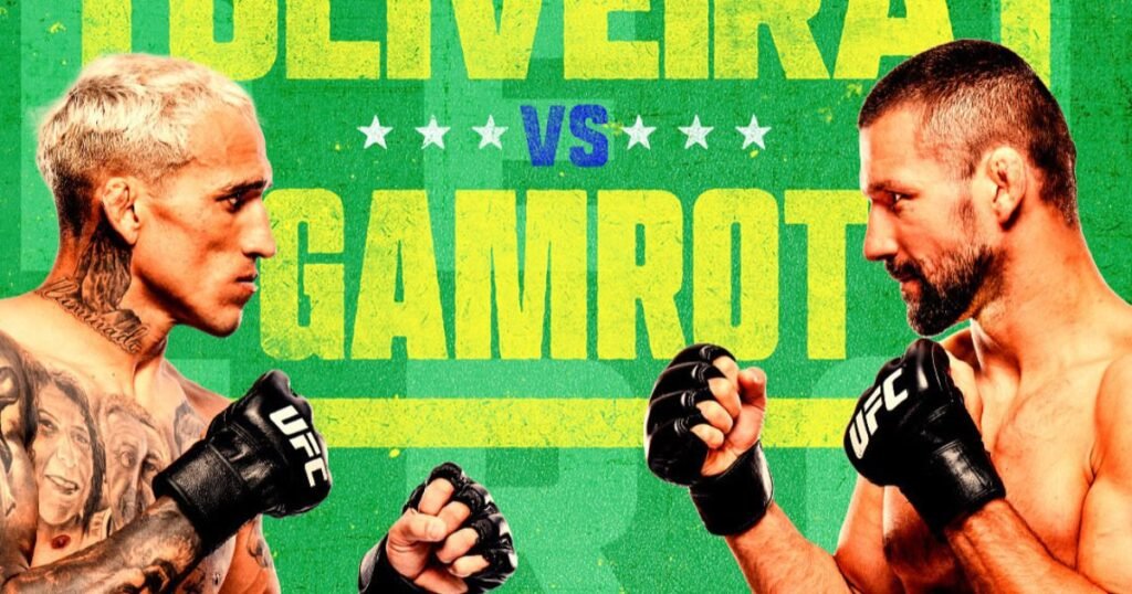 Charles Oliveira faces Mateusz Gamrot at UFC Rio