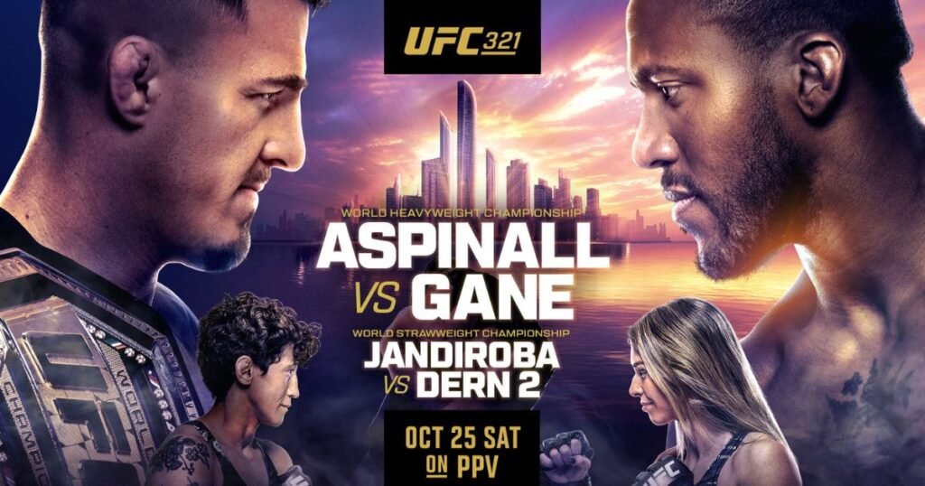 UFC 321 Tom Aspinall vs. Ciryl Gane