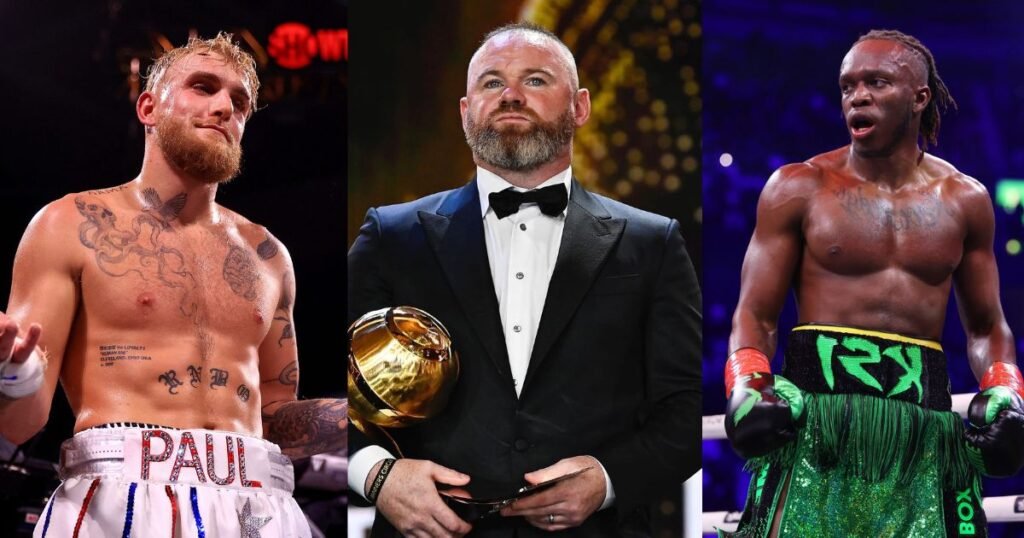 Wayne Rooney wants Jake Paul or KSI 