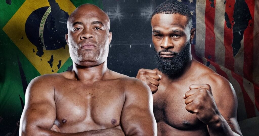 Anderson Silva vs. Tyron Woodley