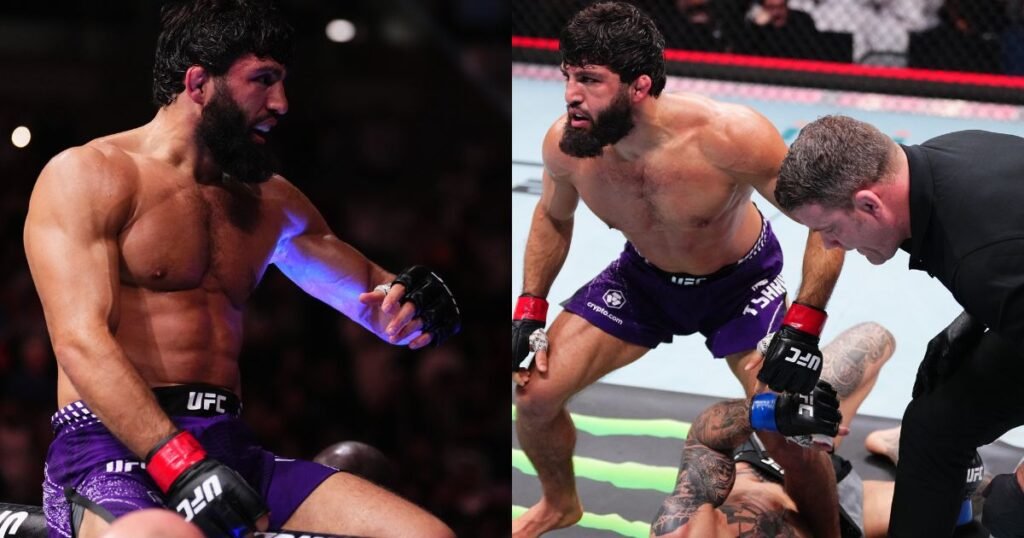 Arman Tsarukyan beats Dan Hooker at UFC Qatar