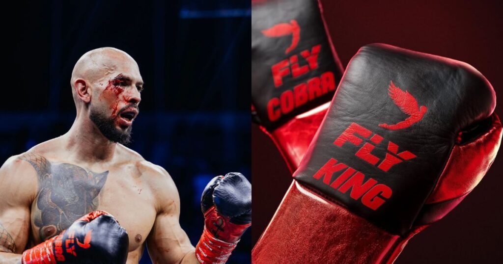 Andrew Tate vs. Chase DeMoor with Fly Sports boxing gloves