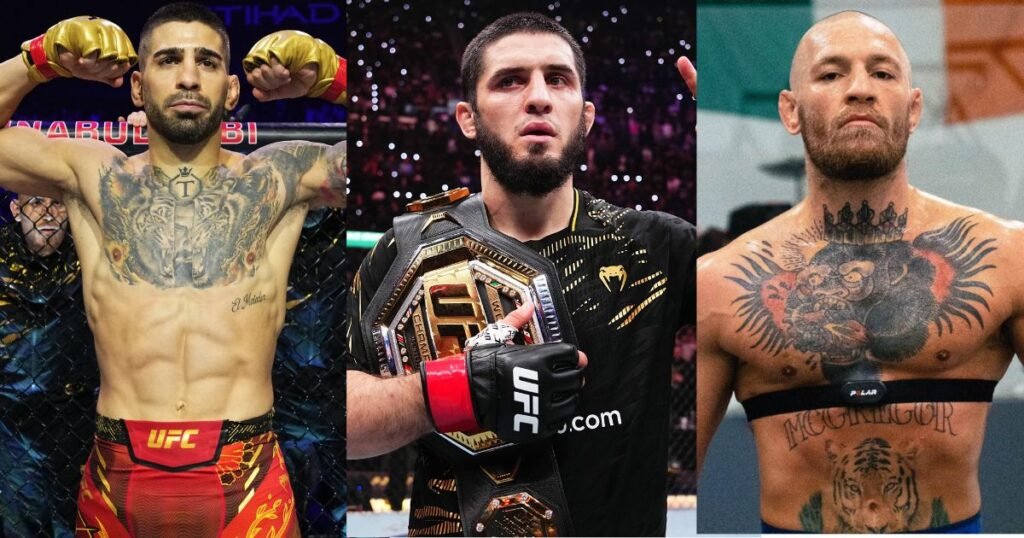 Islam Makhachev compares Conor McGregor and Ilia Topuria 