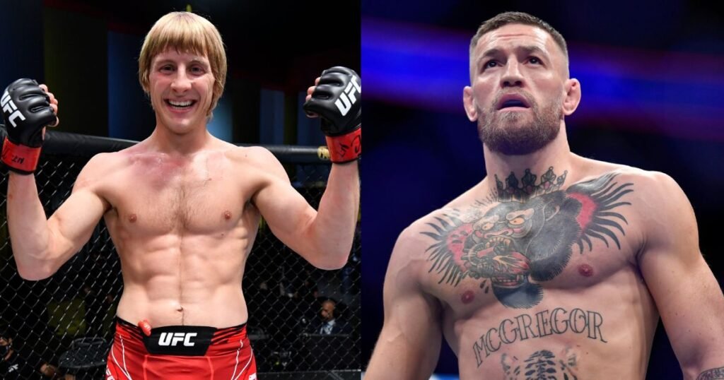 Conor McGregor and Paddy Pimblett