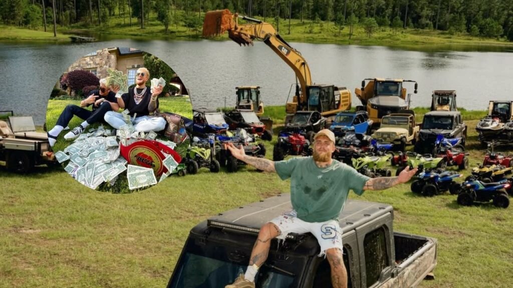 Jake Paul shows off his $40 Million Ranch