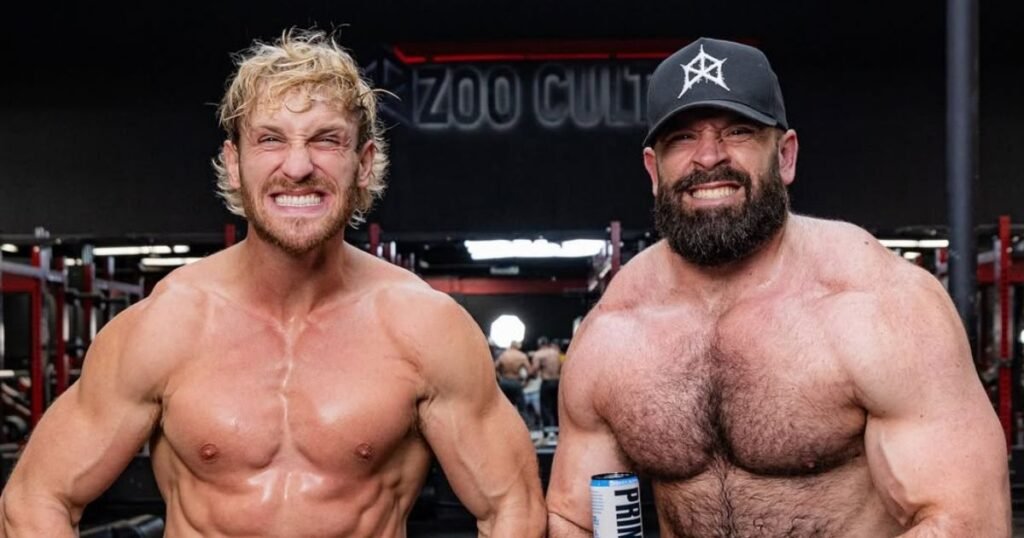 Logan Paul and Bradley Martyn