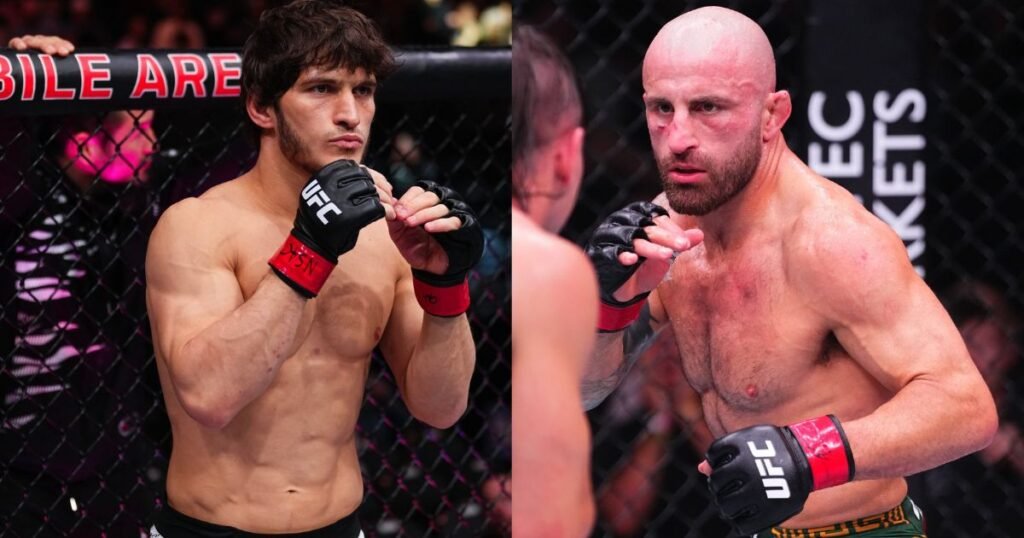 Alexander Volkanovski and Diego Lopes 