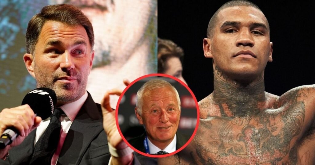 Eddie Hearn and Conor Benn
