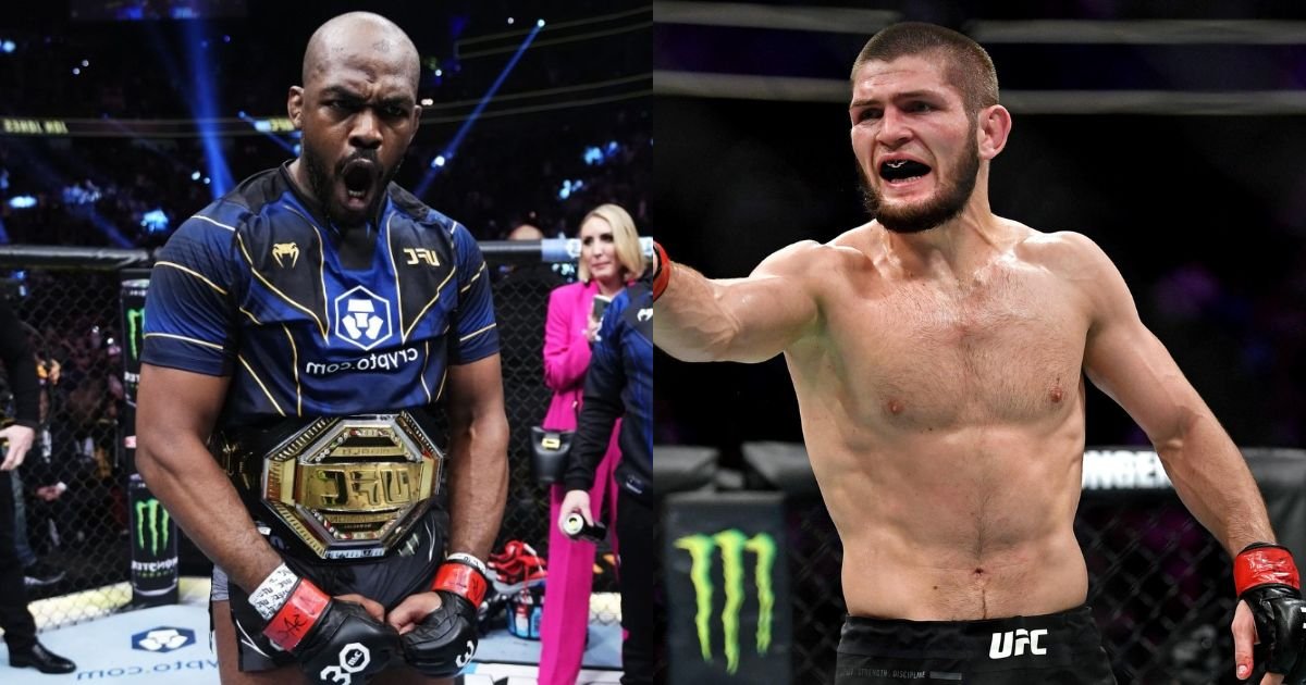 Khabib Nurmagomedov and Jon Jones