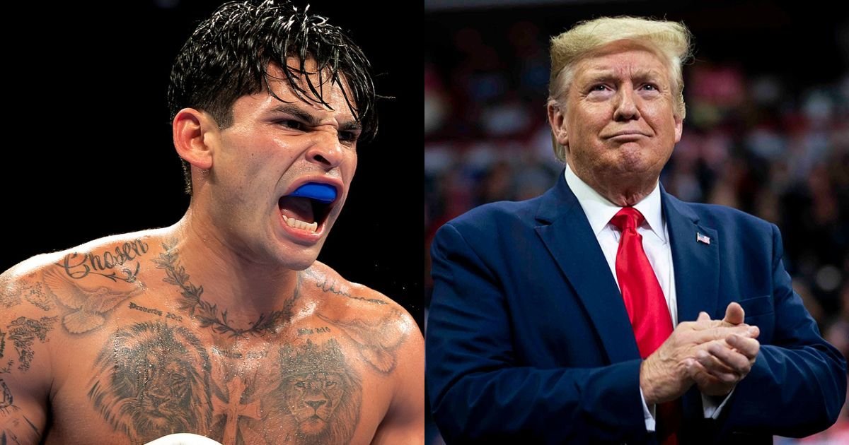 Ryan Garcia and Donald Trump