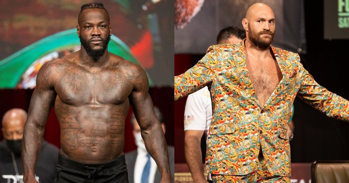 Tyson Fury and Deontay Wilder 