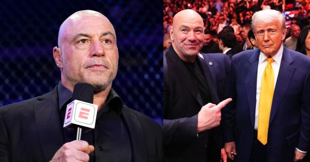 Dana White Reacts To Joe Rogan