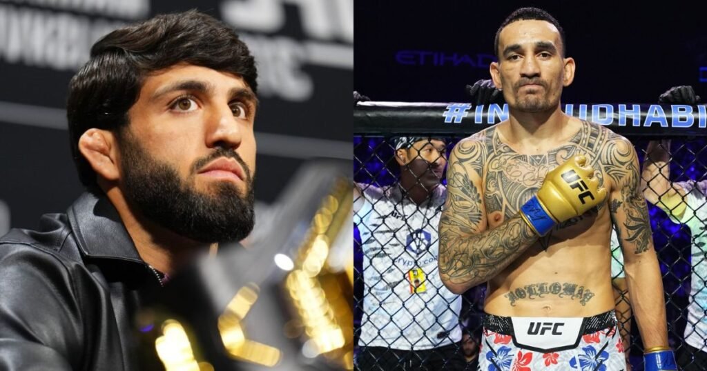 Arman Tsarukyan and Max Holloway