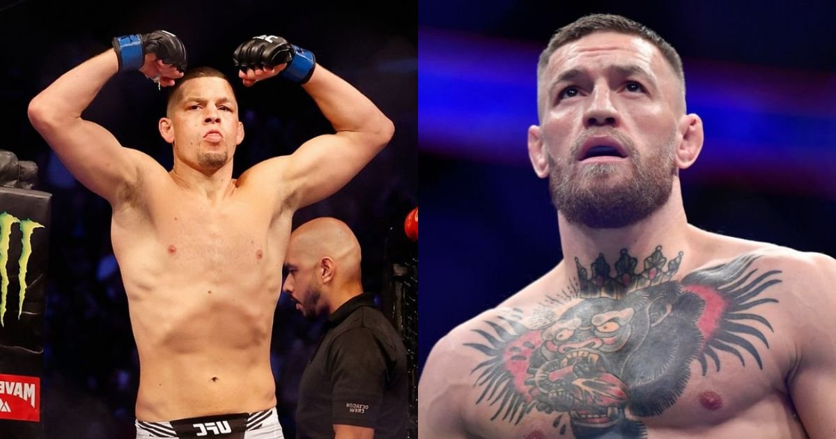 Nate Diaz and Conor McGrego